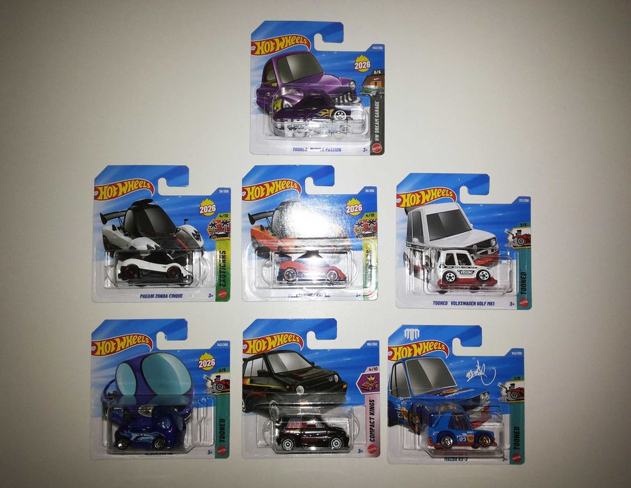 carros hot wheels - Tooned - Carros Miniaturas de Coleção Escala 1/64