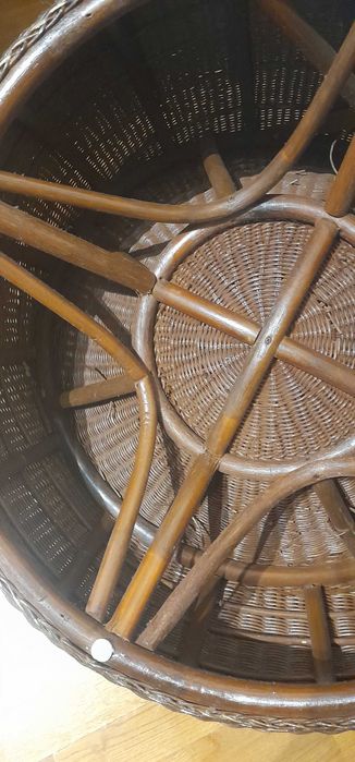 Poltrona de Verga e extrutura madeira "Estilo Natura"