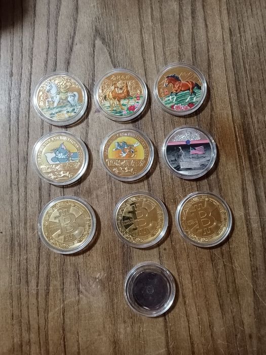 Moedas diferentes