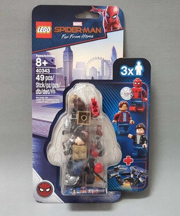 LEGO 40343 Spider-Man i włamanie do muzeum Lublin •