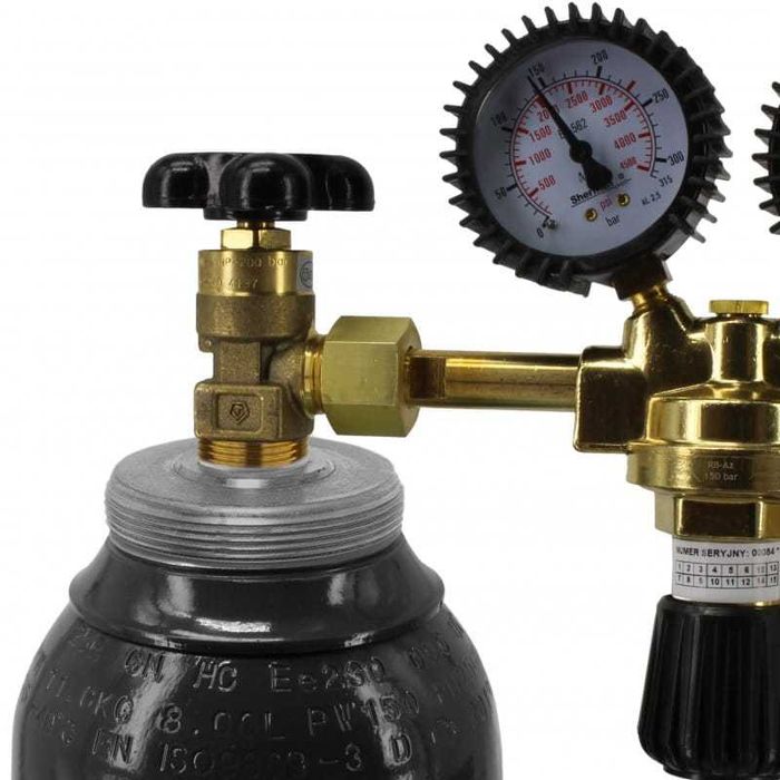 Garrafa Gás AZOTO 8L 150bar