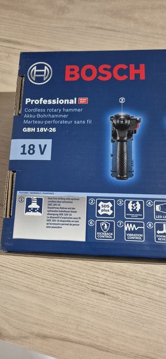 Młotowiertarka ,młot udarowy bosch  GBH 18V-26