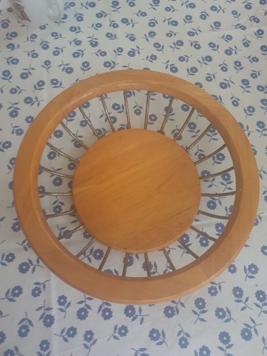 Taca drewniana na owoce