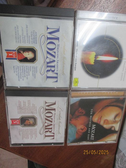 Vários cd's de música clássica