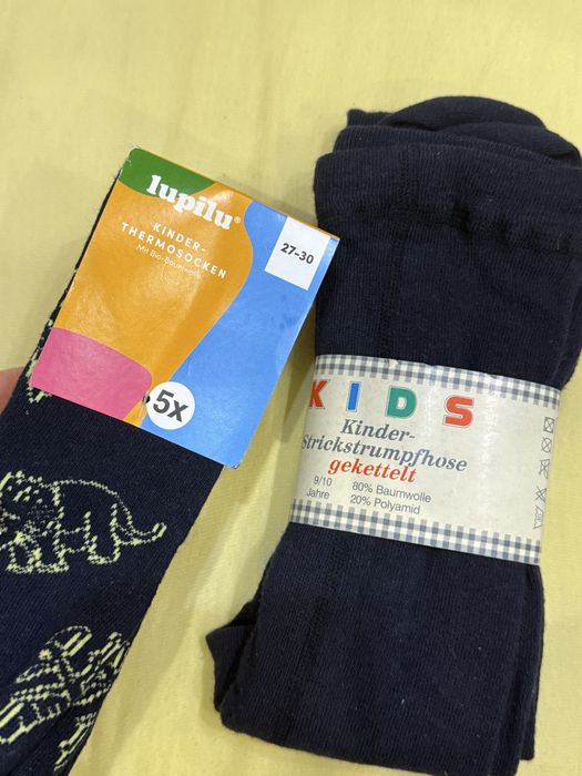 Детские колготки и теплые носки