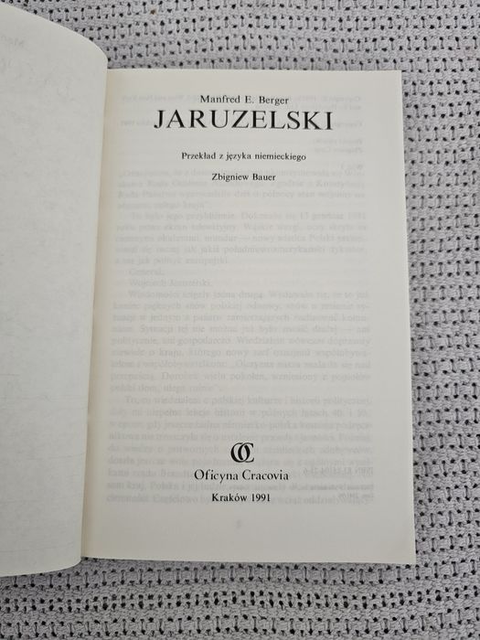 M.E. Berger - Jaruzelski