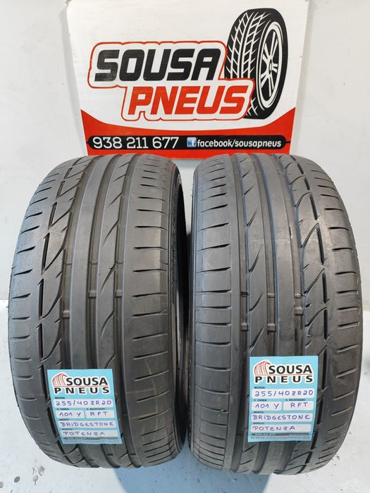 2 pneus Semi novos 255-40R20 Bridgestone - Oferta dos Portes