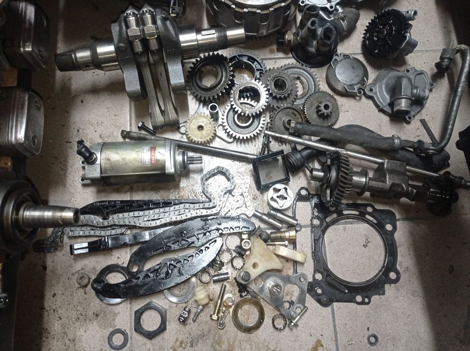 Aprilia rsv 1000 silnik v990 części wal głowica cylinder falcon etv