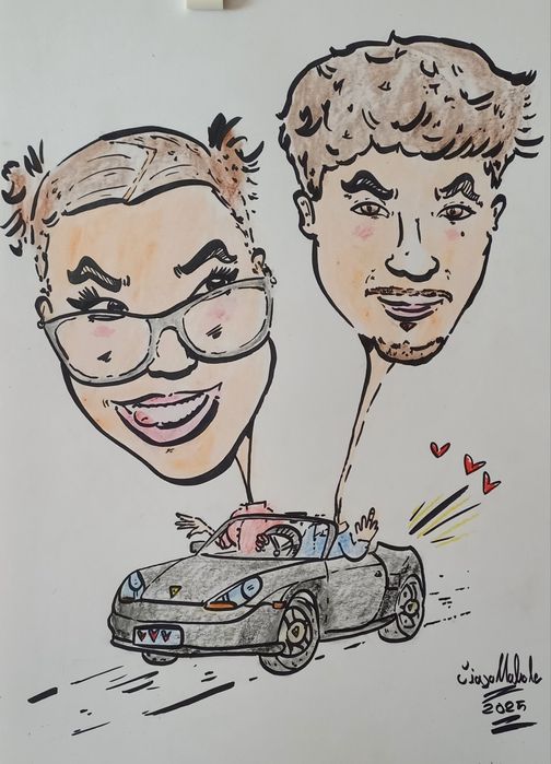 Cartoon personalizado por fotografia