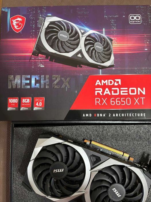 AMD Radeon RX 6650 XT 8GB GDDR6