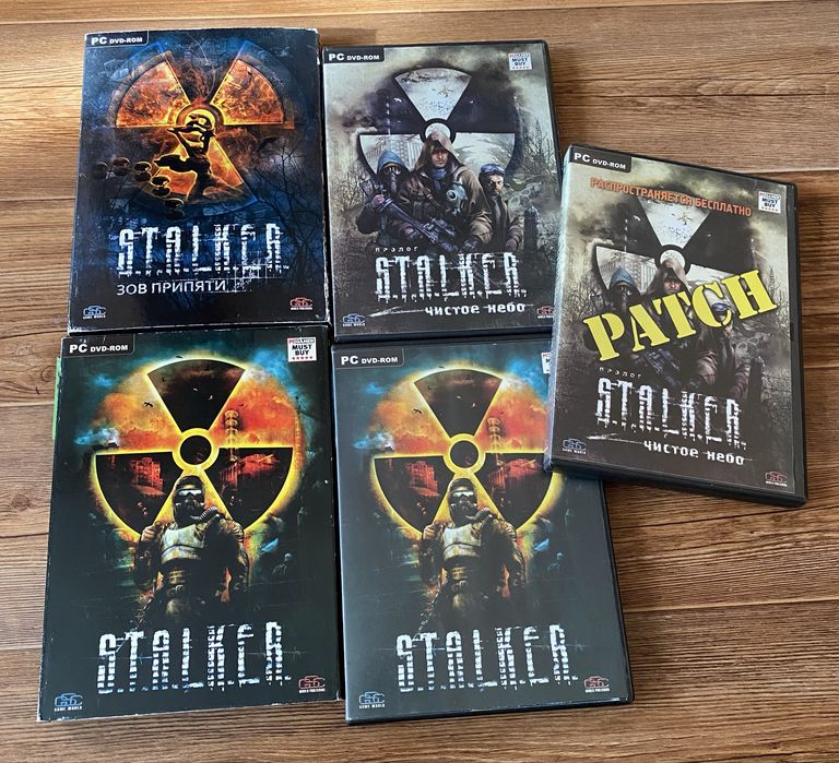 Ігри ПК: Stalker, Gothic, Герои, Ведьмак, Warcraft, Starcraft, GTA