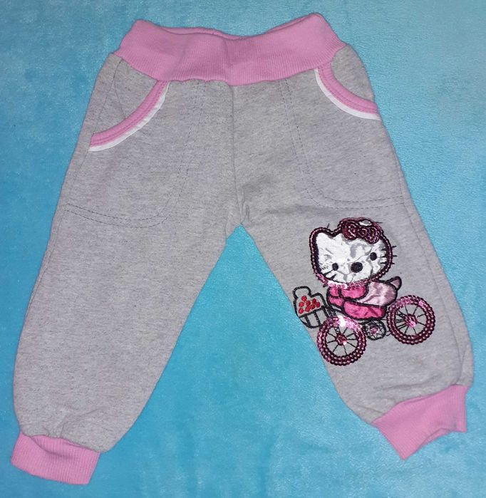 Штани джинсові та спортивні для дівчинки на 6-12міс, 1-2, 3 роки