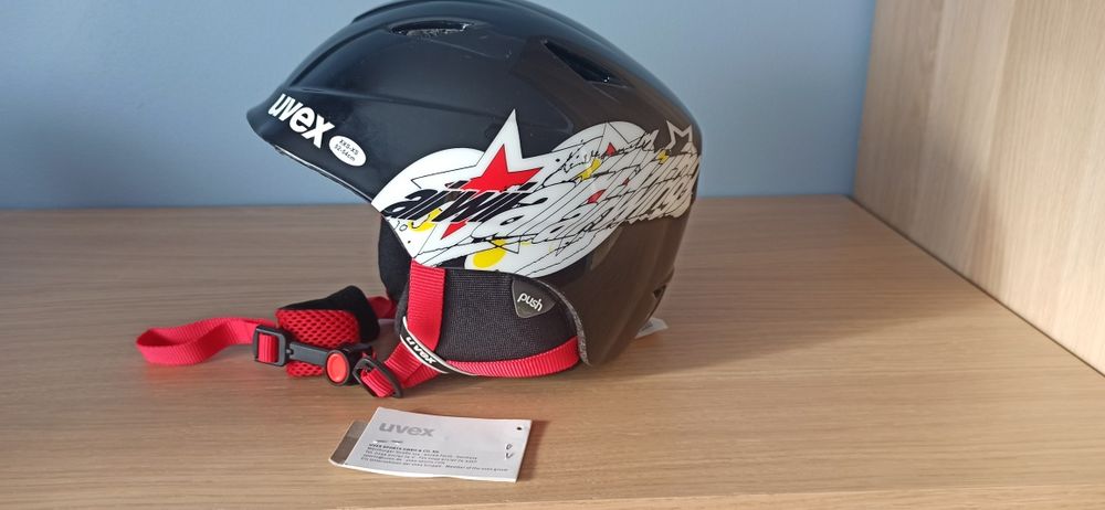 Uvex kask airwing kask dziecięcy narty 52-54 cm