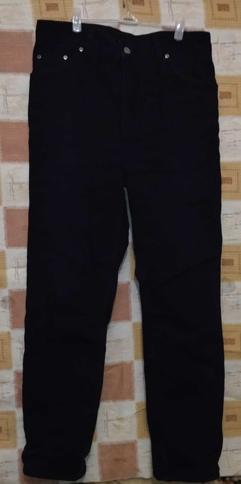 Мужские зимние джинсы на толстом флисе