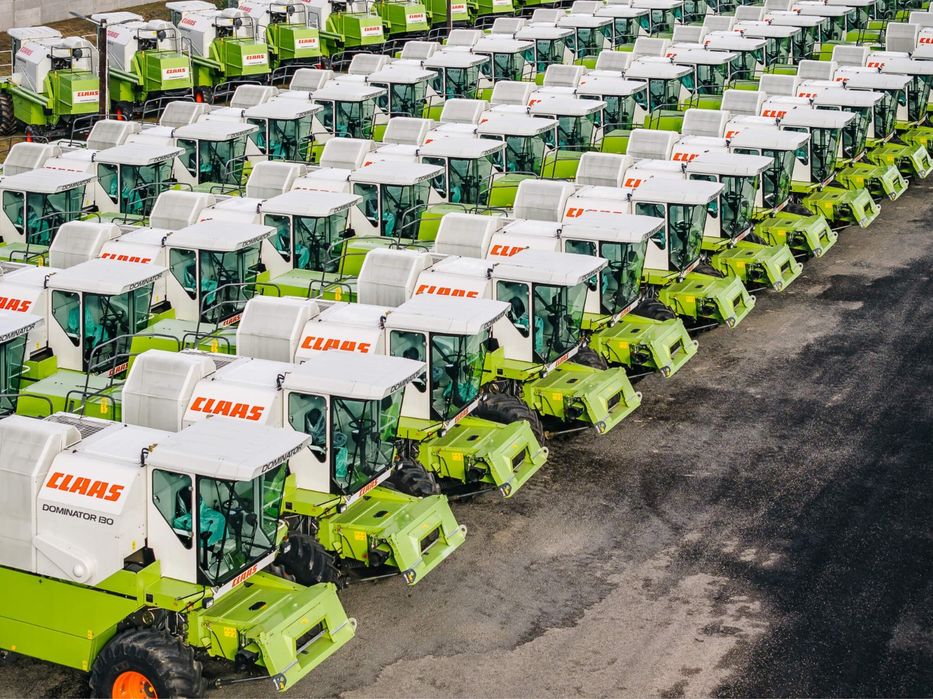 Claas Dominator 130 combine with C420 header з Німеччини