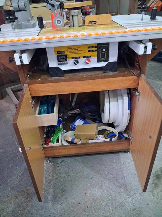 Orladora, curva/reta,máquina de cortar fita automática, com cola de dupla face cntrol de temperatura,