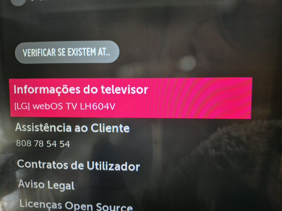 TV LG 43" em excelente estado.