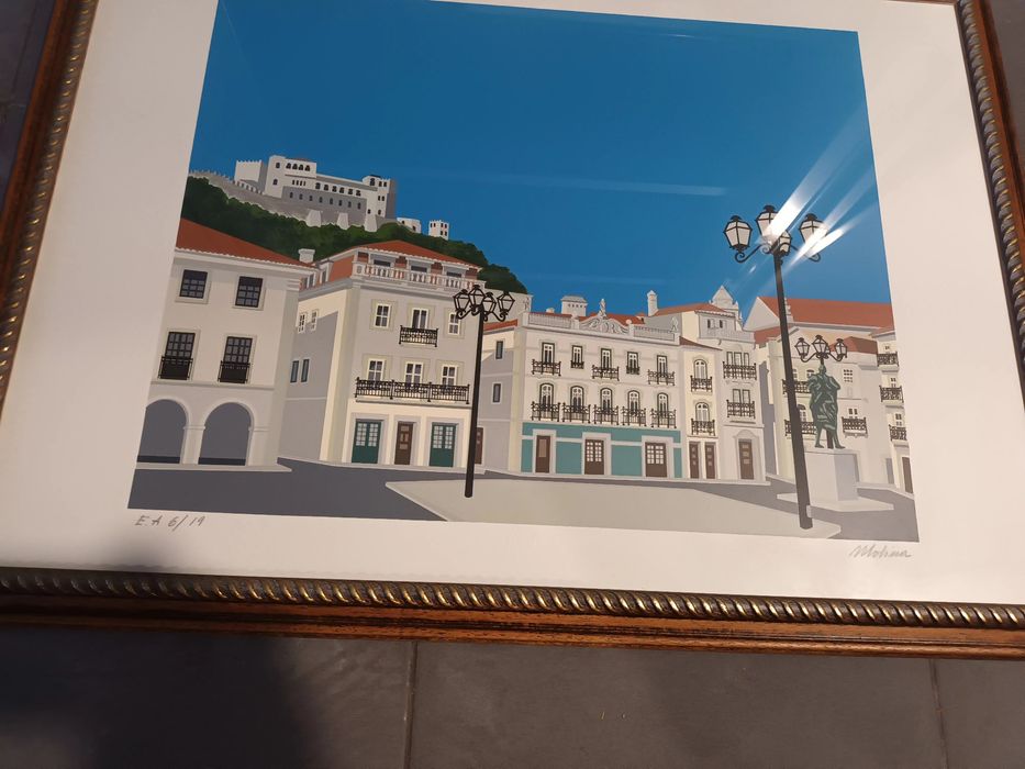 Quadros molina paisagem