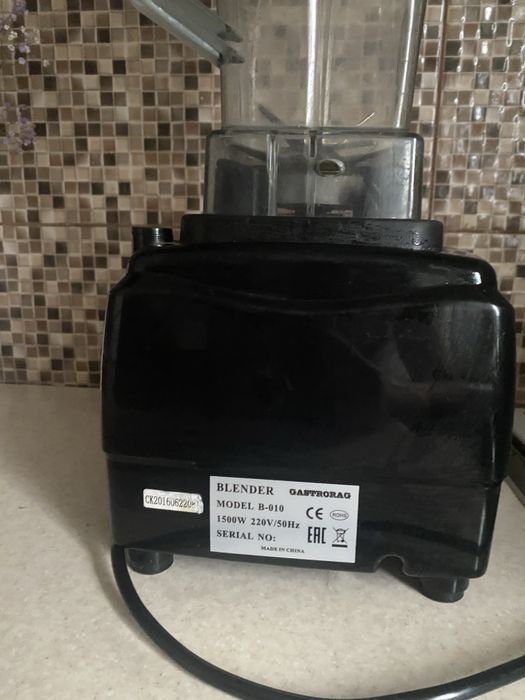 Продам професійний блендер gastrorag b-010