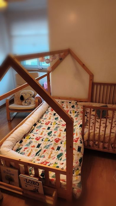 Cama MONTESSORI natural