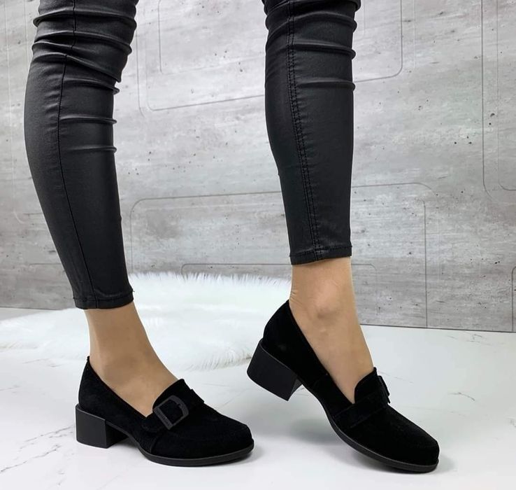 Туфли замшевые 36р.