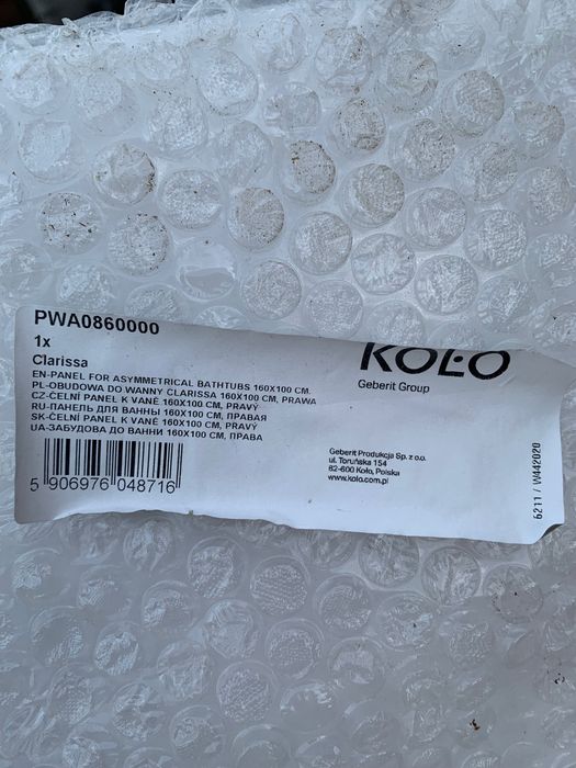 Obudowa wanny Clarissa Koło