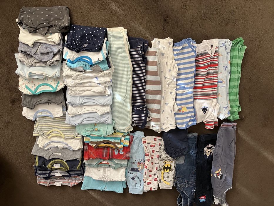 Duża paka ubrań dla chłopca rozmiar 68