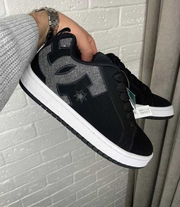 !SALE! DC Shoes Court Graffik Black/Grey 36 37 38 39 40 41 42 43 44 45