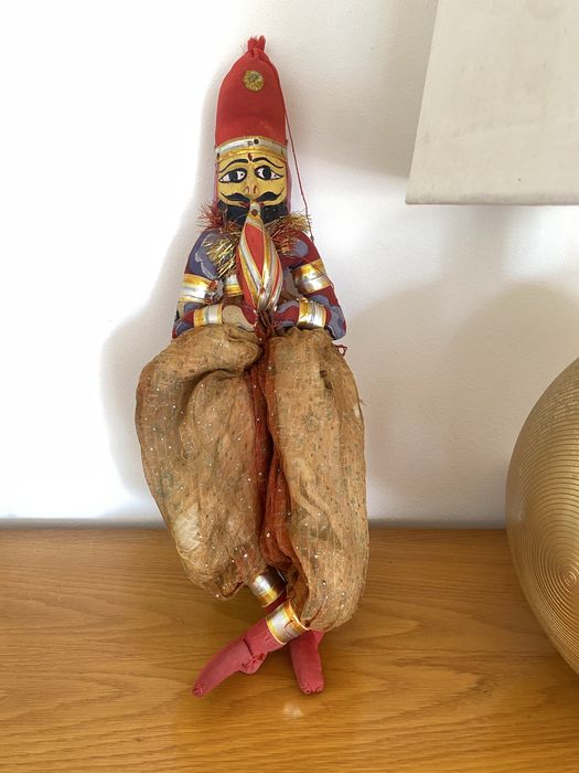 Boneco Indiano antigo .