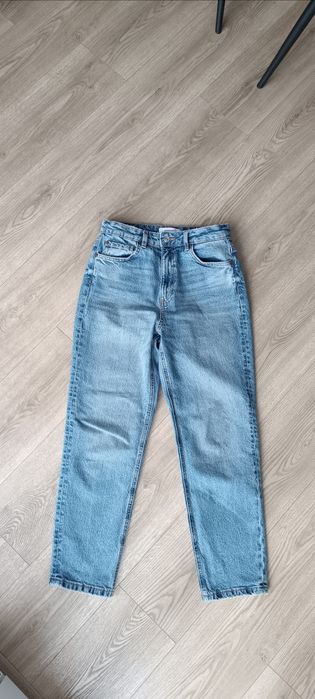 Reserved jeansy mom fit r 38 jak nowe