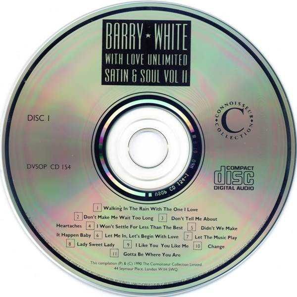 Barry White With Love Unlimited – Satin & Soul Vol II (2 CD)