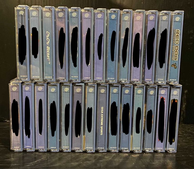 Jogos originais para a Sega Dreamcast