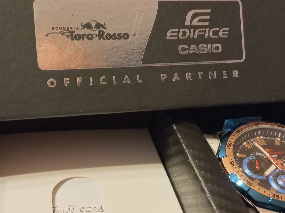 Zegarek męski casio ToroRosso Scuderia
