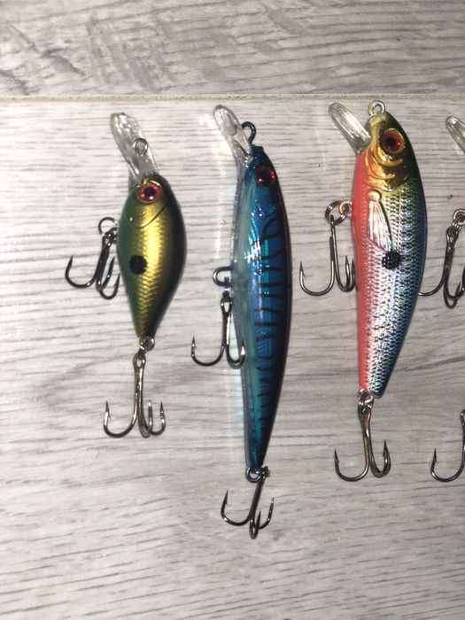 Воблер блесна вертушка силиконовая рыбка