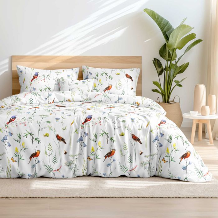 Pościel bawełniana 160x200 Naturalna bawełna bez sztucznych dodatków