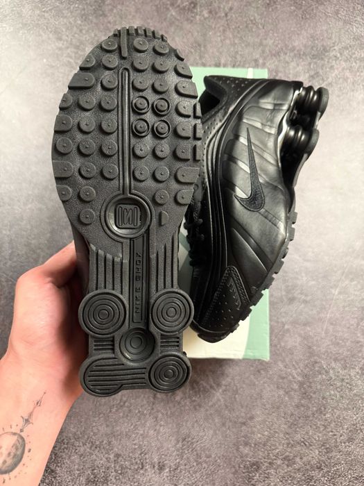 ‼️Кросівки Nike Shox R4 Triple Black