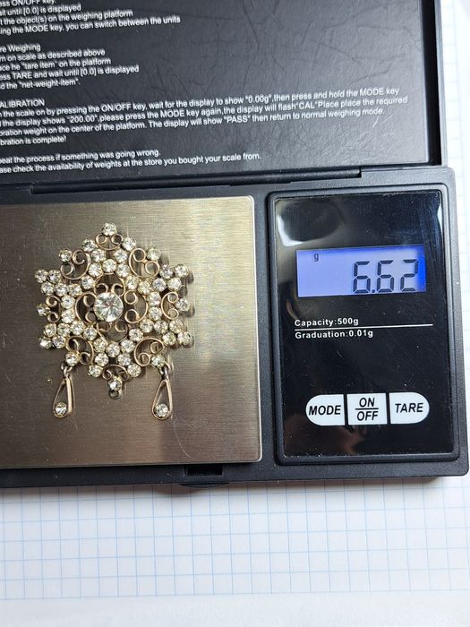 Брошь серебро 875 проба. Винтаж. 6,62 грамма