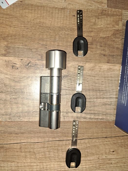 Wkładka Abus Bravus mx3500 magnet 30/45 z gałką