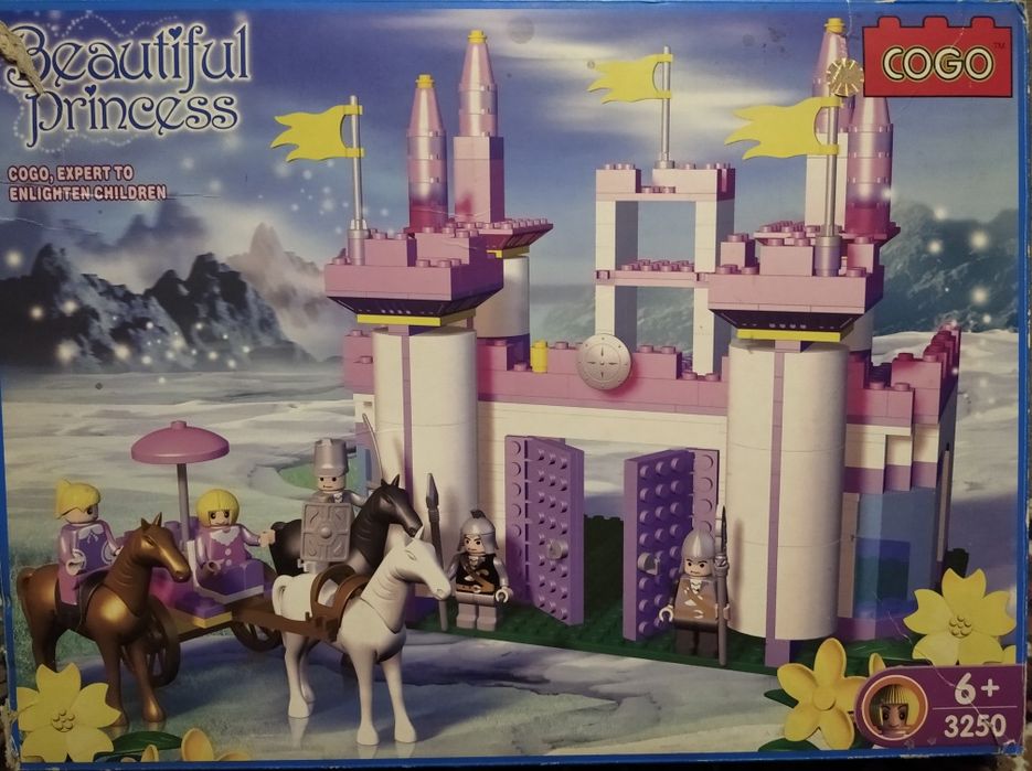 Конструктор замок принцессы 6+