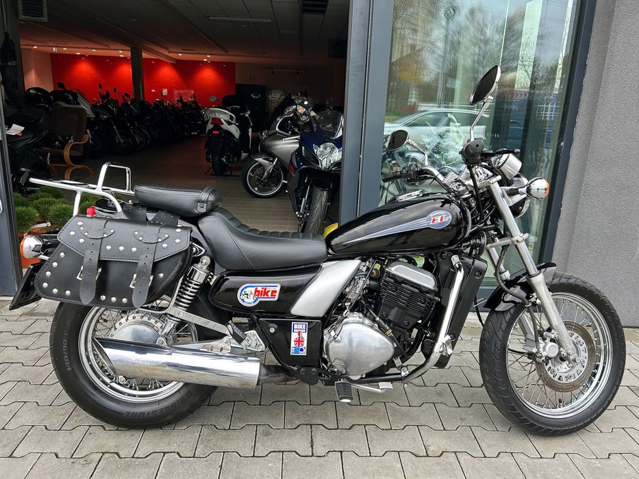 Kawasaki EL Kawasaki EL 250 EL252 WZOROWY Stan ORYGINALNY Przebieg i Lakier +KUFRY