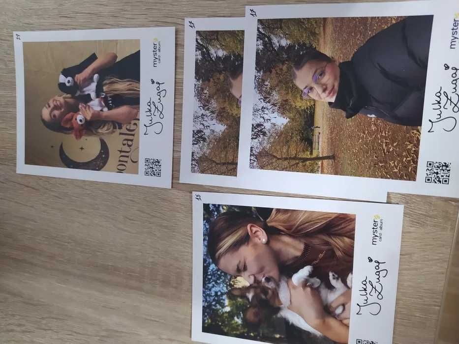 Karty kolekcjonerskie Julia Żugaj