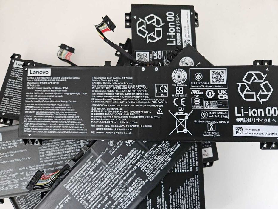 Батарея АКБ Lenovo IdeaPad Gaming 3 L21C3PC0 L21M3PC0 11.5V 45Wh