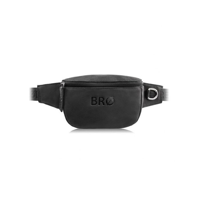 saszetka męska skórzana nerka młodzieżowa na pas brodrene g-18sh/bl