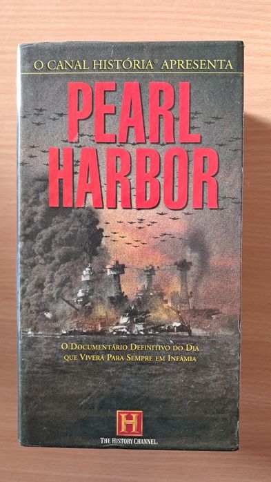 Documentário sobre Pearl Harbor em VHS
