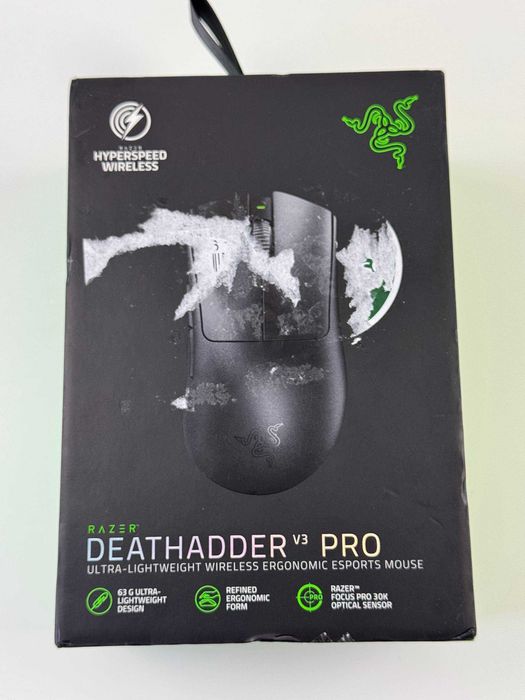 Бездротова ігрова комп'ютерна миша Razer DeathAdder V3 Pro Black