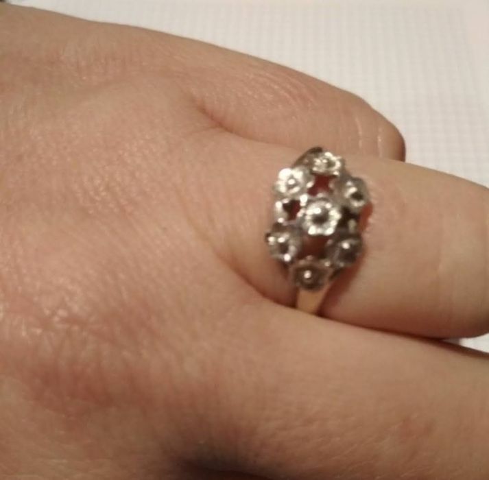 Кільце срібне радянське