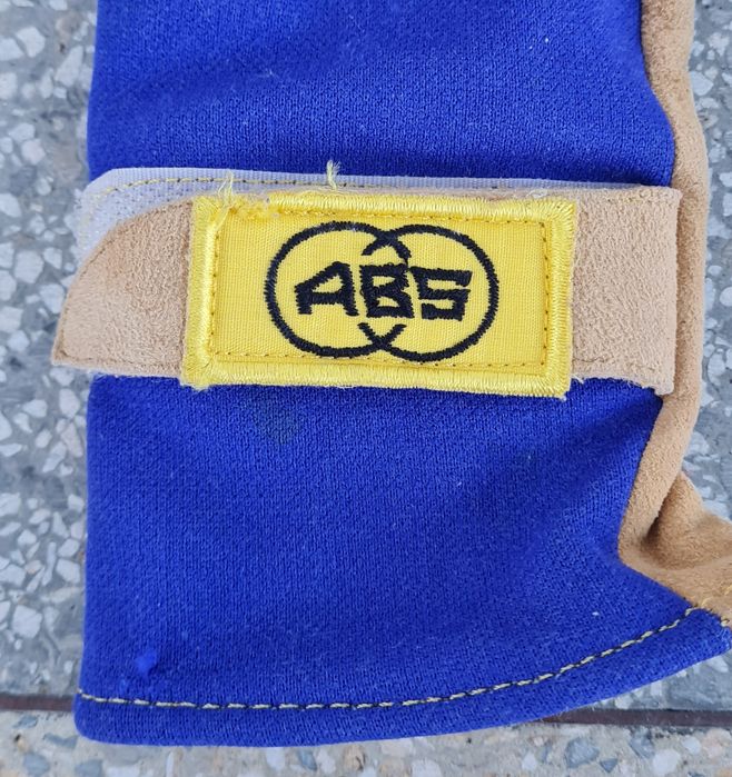 Luvas de  piloto em pele Marca ABS tamanho  L