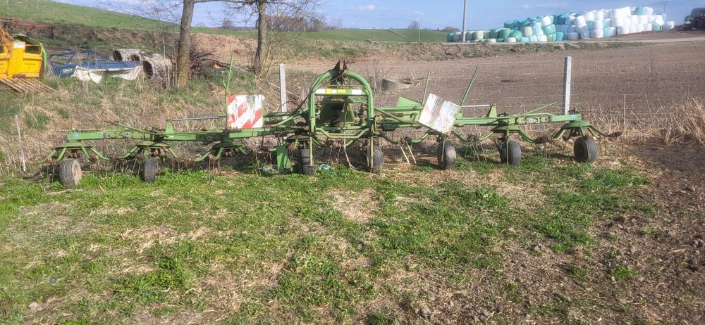 Przewracarka krone 8.5m 8gwiazd odgrabianie