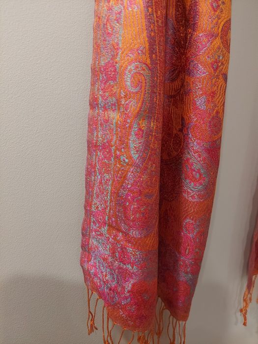 Szal 100 % jedwab, made in India