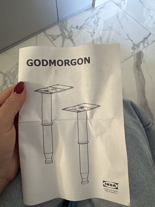 Ikea Godmorgon noga meblowa